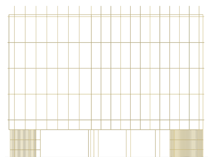 Le Passage - Façade filliforme